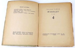 TUWIM - POEZY Volume 4