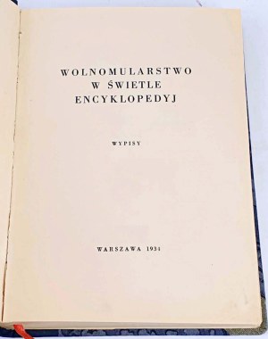 VOLUNTEERING IN THE LIGHT OF THE ENCYCLOPEDIA, 1934 edition.