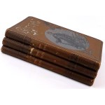 KENNAN- SYBERYA T.1-3 [komplet] wyd. Lwów 1895r., oprawa Żenczykowski