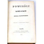 CZAYKOWSKI - KOZACKIE POWIEŚCI Paris 1837