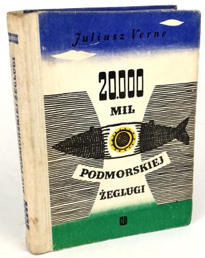 VERNE- 20,000 MILES OF UNDERSEA NAVIGATION. Warsaw 1962