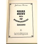VERNE- 20 TYSIĘCY MIL PODMORSKIEJ ŻEGLUGI. Warszawa 1962