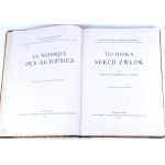 PASZKIEWICZ - TECHNIKA SEKCJI ZWŁOK. Warszawa 1923