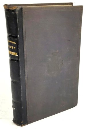 NIEMCEWICZ- HISTORICAL SINGS 1849. superexlibris with the coat of arms of the Pilawa Potocki family