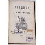 HOŁOWIŃSKI - LEGENDY. Wilno 1843.