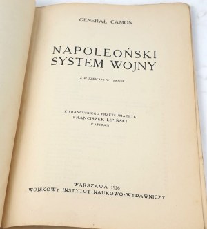 CAMON-NAPOLEAN WAR SYSTEM 47 sketches.