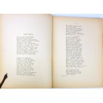 [TUWIM] PUSZKIN- JEŹDZIEC MIEDZIANY 1931. Autograf Juliana Tuwima
