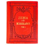 STROYNOWSKI - ZIEMIA I JÉJ MIESZKAŃCY t.1 1881 ryciny, oprawa