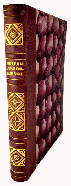 BÉNÉDITE - LUXEMBOURG MUSEUM. ARCADIOS OF PAINTING luxury binding B. Zjawinski