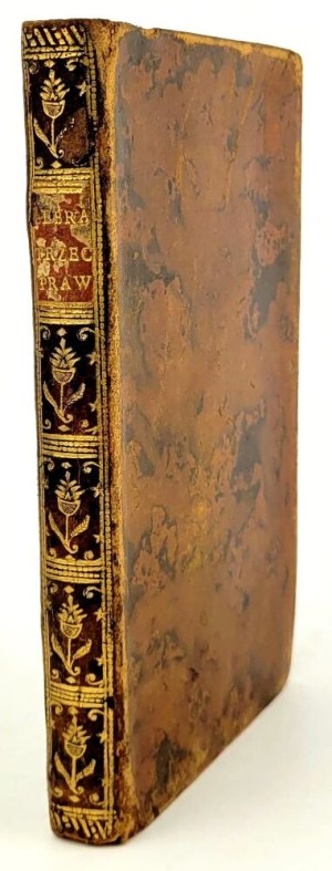 SADOWSKI - SHORT COLLECTION OF THREE INITIAL LAWS 1780