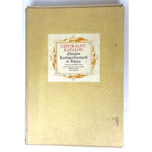 CENTRALNY KATALOG ZBIORÓW KARTOGRAFICZNYCH W POLSCE ZESZYT 5 CZ. 1-2 [komplet]