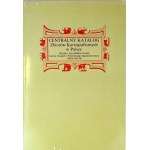 CENTRALNY KATALOG ZBIORÓW KARTOGRAFICZNYCH W POLSCE ZESZYT 5 CZ. 1-2 [komplet]
