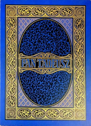 MICKIEWICZ- PAN MICHAEL with illustrations by E. M. Andriolli BINDING folio