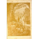 CHOCISZEWSKI- MALOWNICZY OPIS POLSKI wyd. 1907. Oprawa w biało-czerwone płótno oprawa z Orłem polskim i Pogonią Litewską