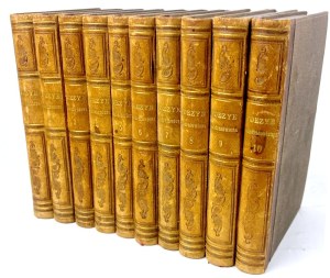 KONDRATOWICZ [SYROKOMLA]- POEZYE 10 vols. [complete] 1872