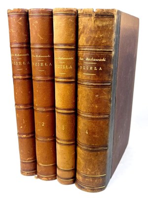 KOCHANOWSKI - DZIEŁA ALLKIE vol. I-IV [complete in 4 vols.] Monumental edition