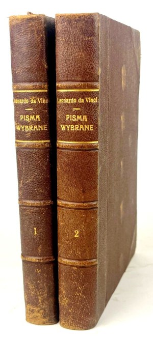 LEONARDO DA VINCI- SELECTED WRITINGS edited by Staff 1930