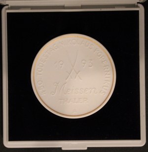 Poland. Medal in Porcelain Kopernikus 1993 Minted in Leipzig