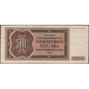 Bohemia & Moravia. 50 Korun 1942 Prefix G Single Letter