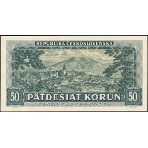 Czechoslovakia. 1948 50 Korun Prefix A 48