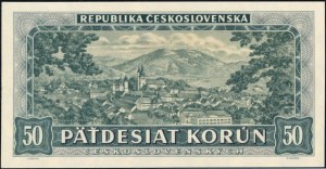 Czechoslovakia. 1948 50 Korun Prefix A 48