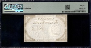 France. 1793 5 Livres Block 4533
