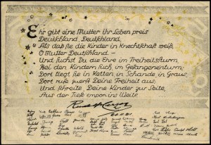 France. Avignon 5 Mark 50 Centimes POW WWI Camp 1921 Issue