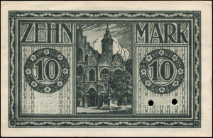 Germany. 1918 Hildesheim 5 & 10 Mark Specimen Banknotes Rare