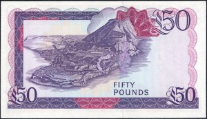 Gibraltar. 1986 50 Pounds Highest Denomination at The Time