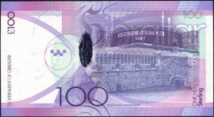 Gibraltar. 2011 100 Pounds First 100 Pounds of Gibraltar