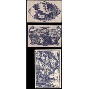 Liechtenstein. 10 20 50 Heller 1920