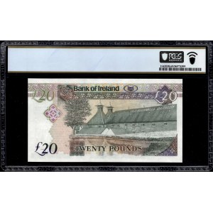 Northern Ireland. 20 Pounds 2008 Prefix BG