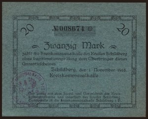 Poland. Ostrzeszów 20 Marek 1918 High Grade
