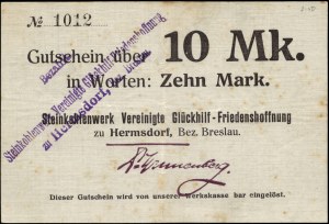 Poland. Sobięcin 10 Marek 1914