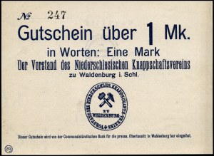 Poland. Wałbrzych 1914 1 2 5 10 Marek Set 7 Pieces Scarce