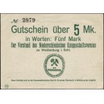 Poland. Wałbrzych 1914 1 2 5 10 Marek Set 7 Pieces Scarce