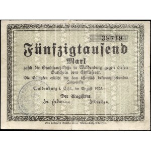 Poland. Wałbrzych 50000 Marek 1923