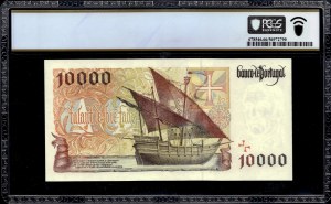 Portugal. 10000 Escudos 1998 Prefix 3G