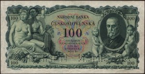 Slovakia. 1931 (1939) 100 Korun Overprint on P 23 Specimen Very Rare