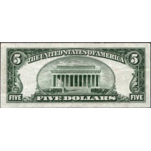 United States of America. 1928 C 5 Dollars Legal Tender Notes Prefix FA