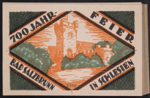 Poland. Szczawno Zdrój 50 Fenigow 1921 Bundle 113 Pieces 3 Different Types