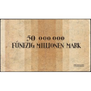 Poland. Wrocław 50 Millionen Marek 1923