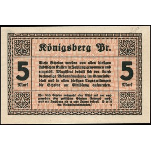 Poland. Królewiec 5 Marek 1918