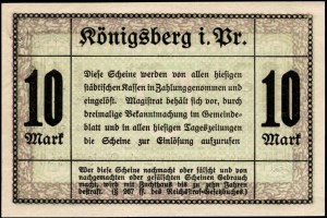 Poland. Królewiec 10 Marek 1918