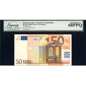 Germany. 2002 50 Euro Plate Prefix X R055D5