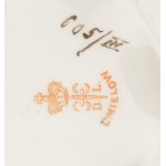 Fabryka Porcelany Ćmielów - ks. Franciszek Drucki - Lubecki, Filiżanka ze spodkiem, fason Muślin, pocz. XX w.