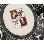 Leszek Nowosielski, Patera dekoracyjna z herbem Wrocławia, lata 60. XX w.