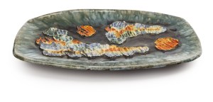 Stefania Dretler-Flin and Zygmunt Flin, Decorative platter, 1960s.