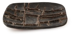 Leszek Dutka, Decorative platter , 1977