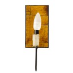 Zofia Dutkowska-Palowa, Wall lamp, 1960s-70s.